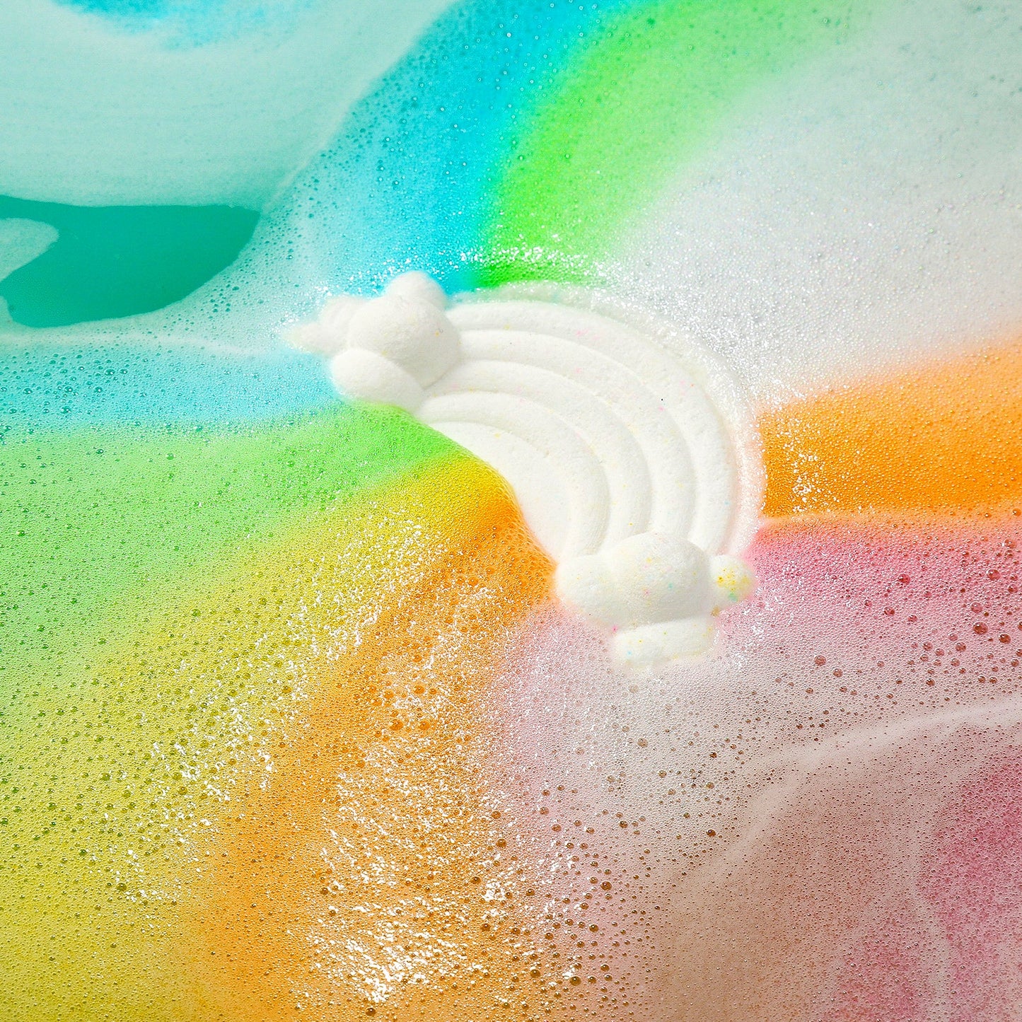 Double the Gay Rainbow Bath Bomb