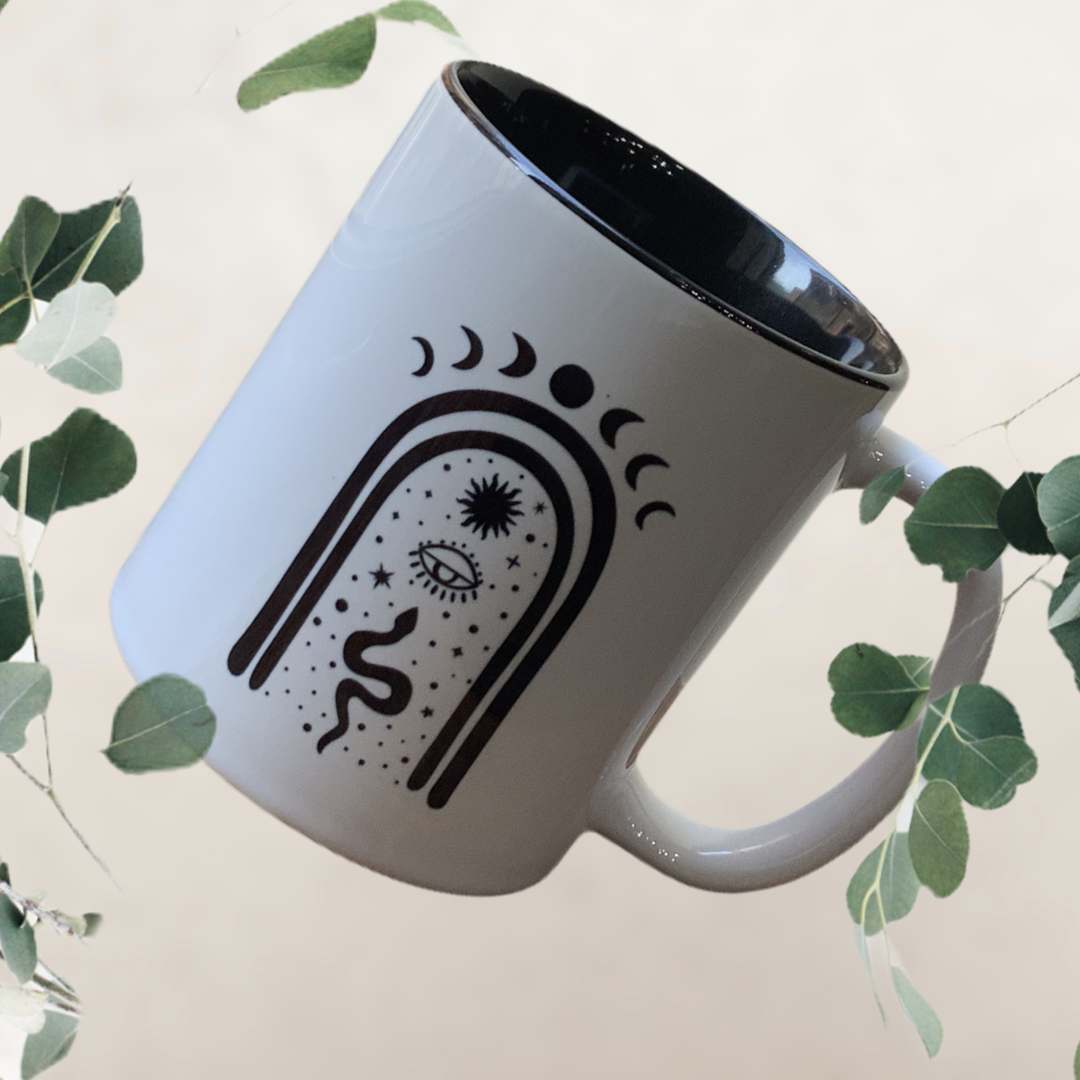 Tripple Goddess Serpent Mug