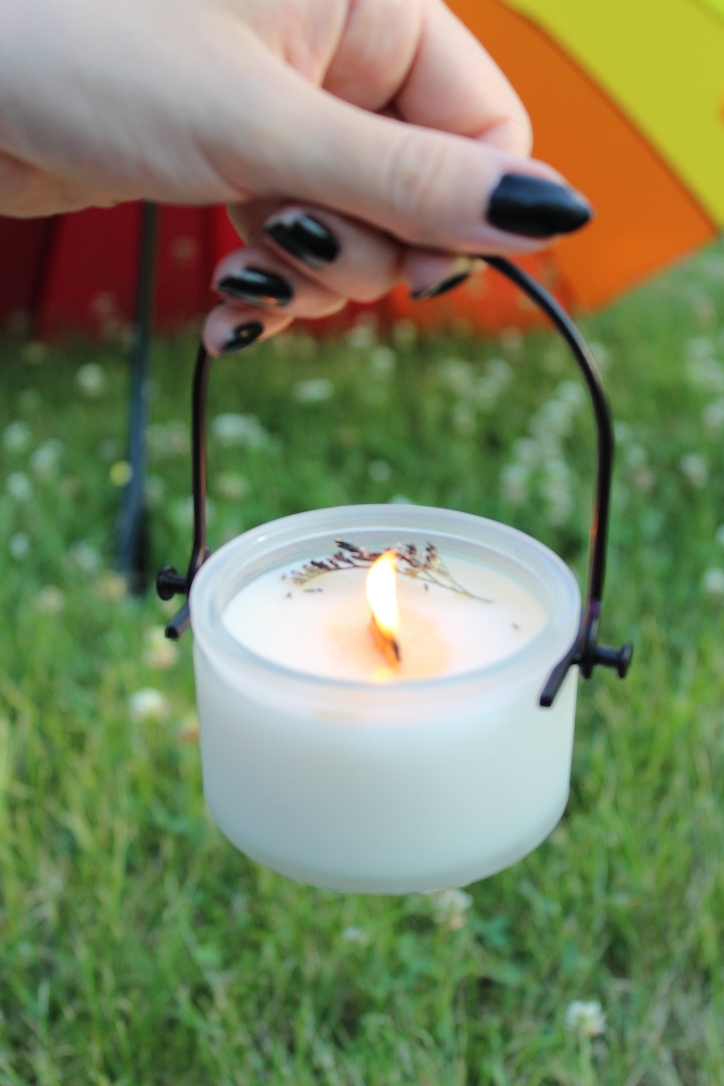 Please Don't Bug Me. Citronella Peppermint Candle