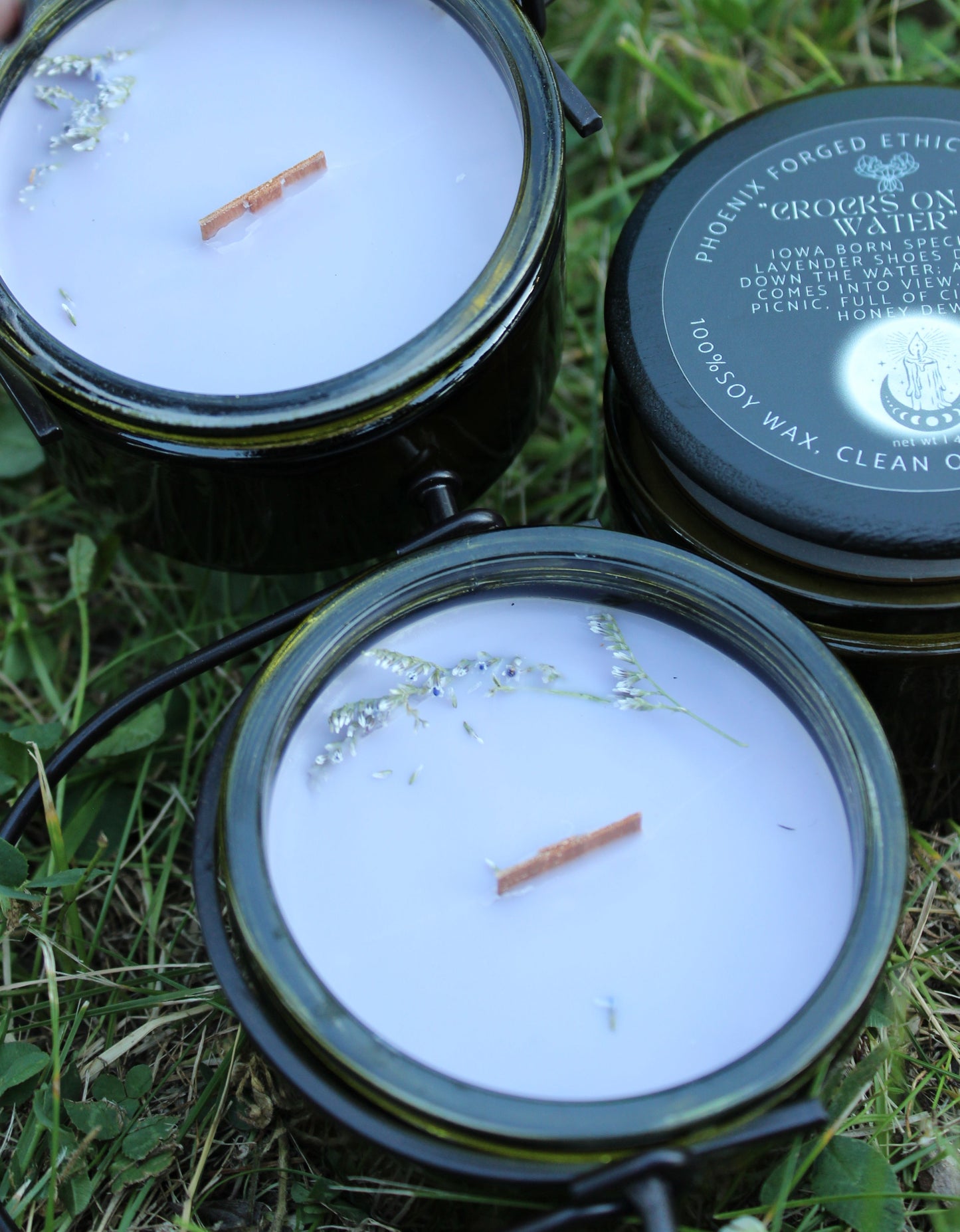 Crocks on the Water Lavender Breeze, Ethical Candle