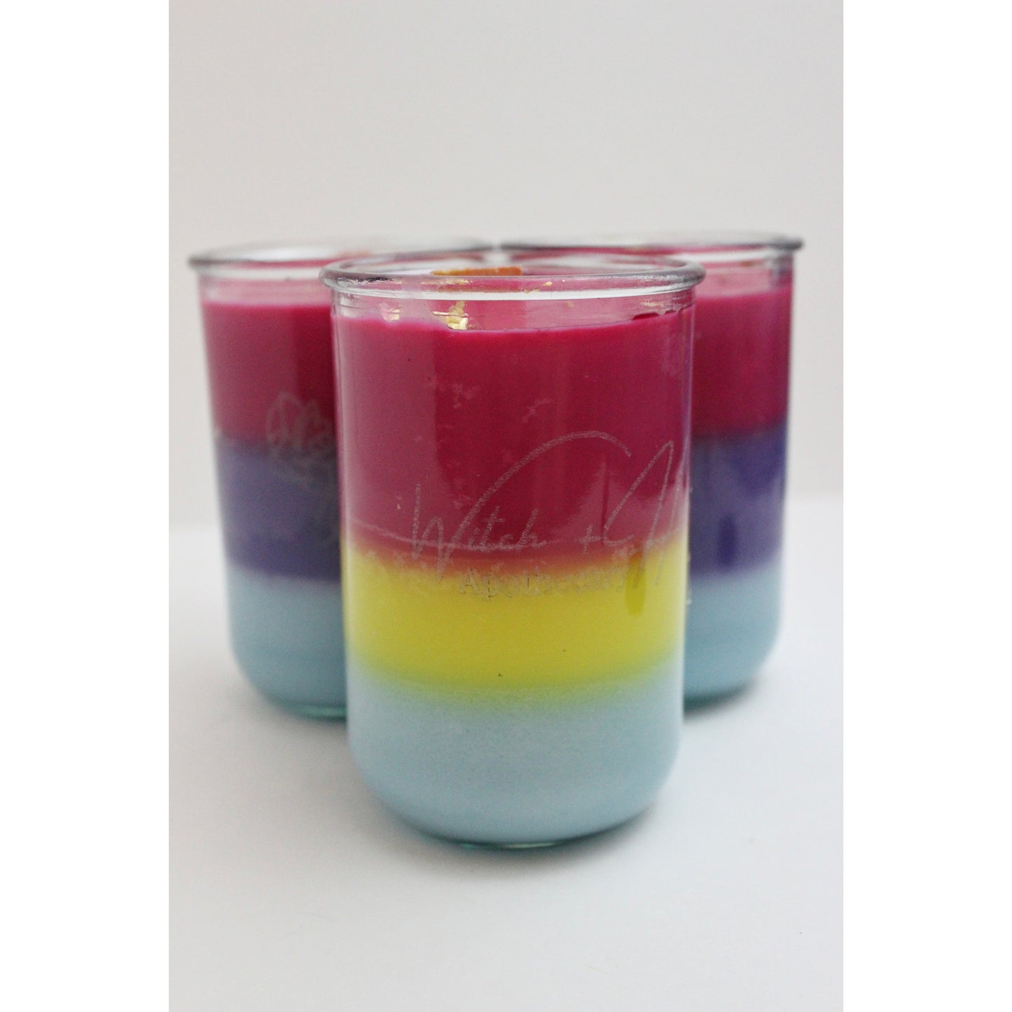 Bisexual Pride Candle. Ethical, Vegan +  Sustainable.