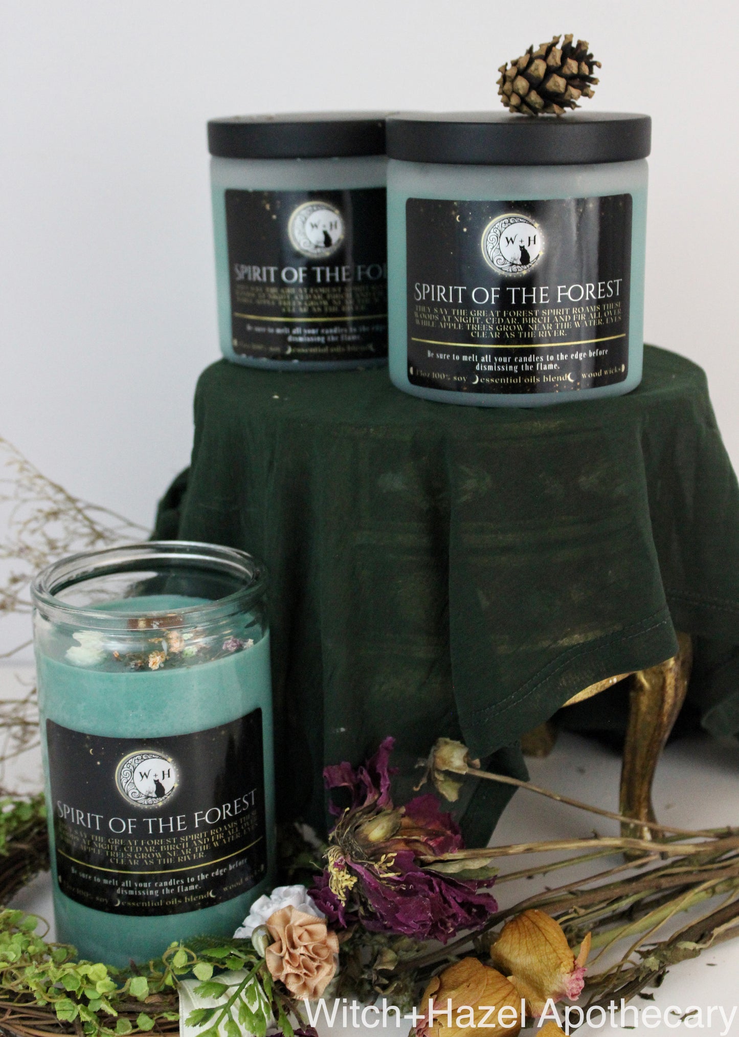 Spirit of the Forest Candle. Ethical, Sustainable, Vegan.