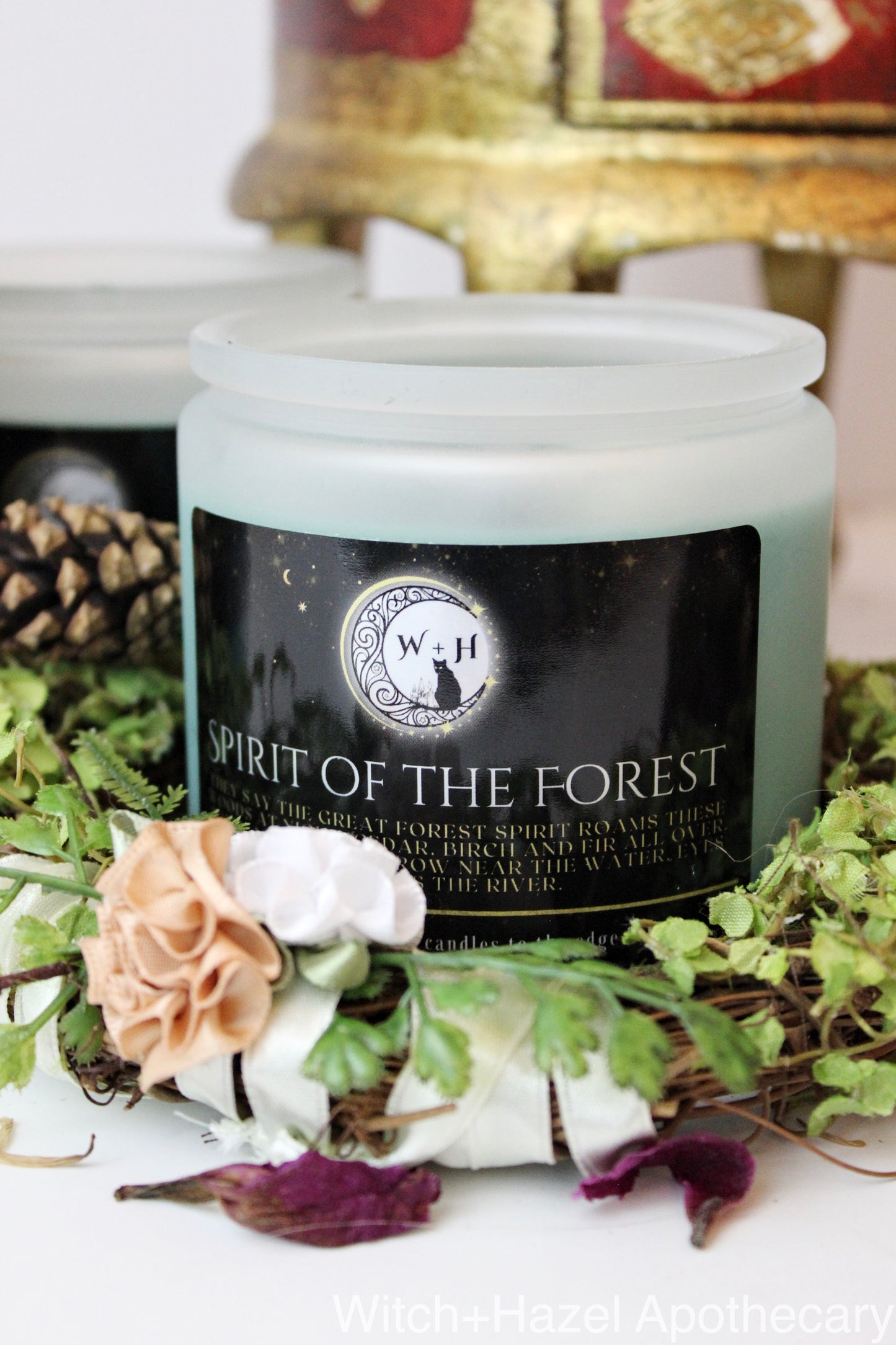 Spirit of the Forest Candle. Ethical, Sustainable, Vegan.