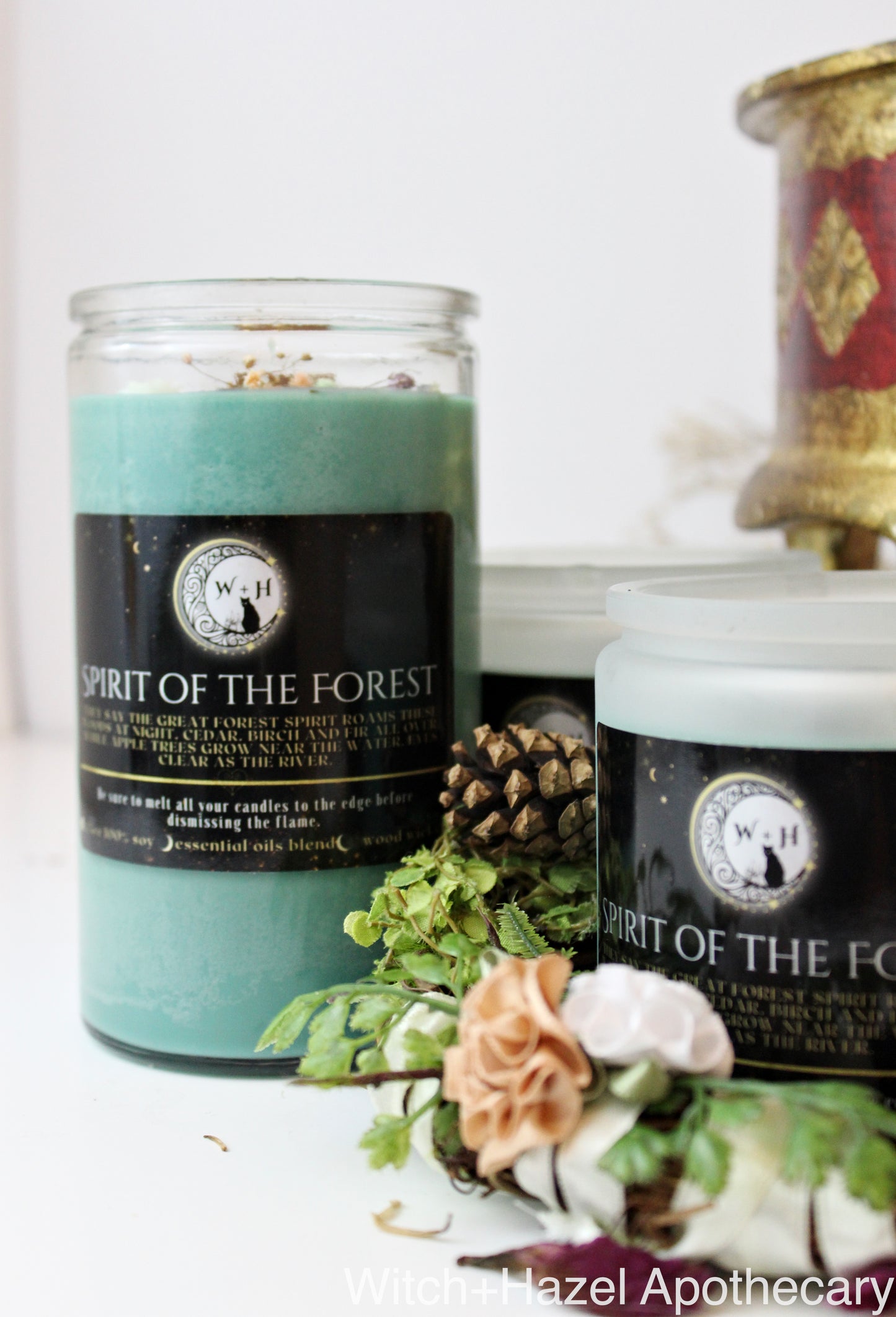 Spirit of the Forest Candle. Ethical, Sustainable, Vegan.