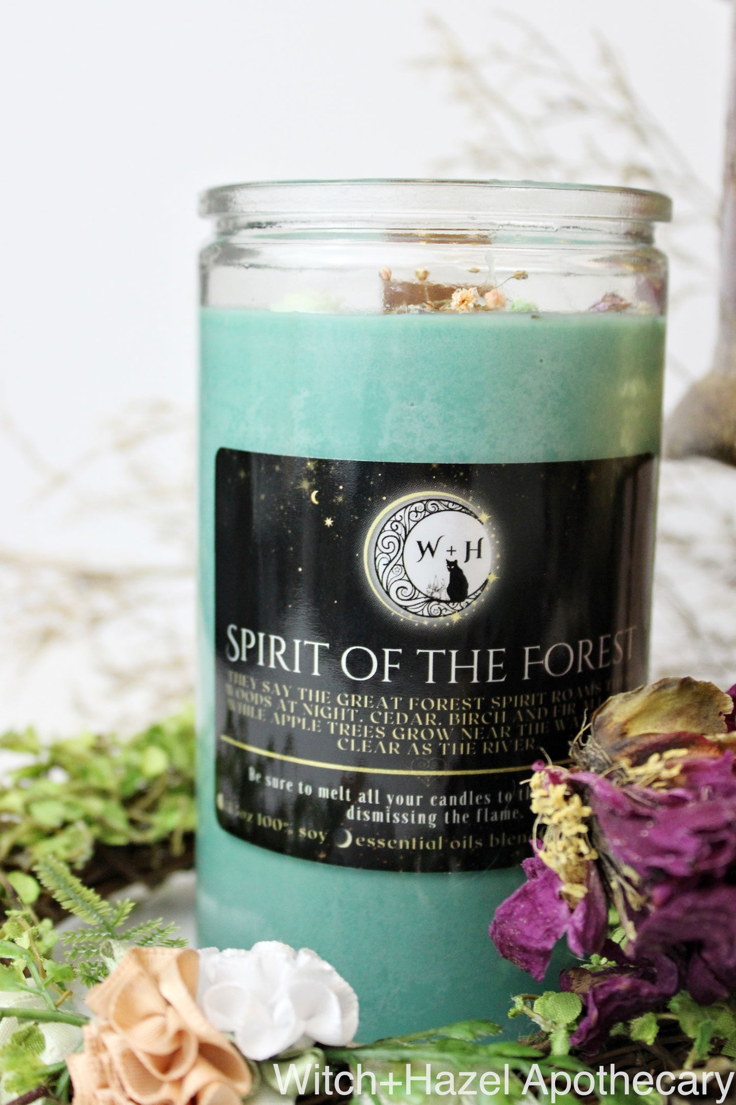 Spirit of the Forest Candle. Ethical, Sustainable, Vegan.