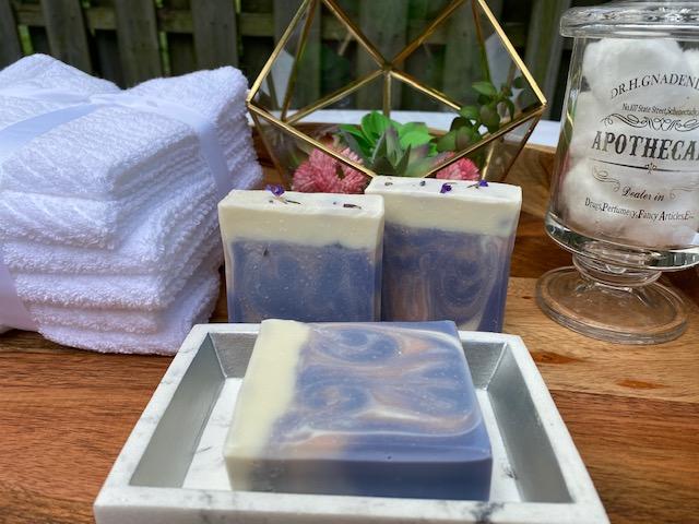 Natural Lavender & Sweet Orange Starry Night Soap