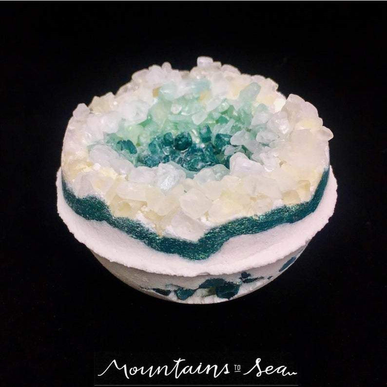 Artisan Emerald Geo Vegan Bath Bomb