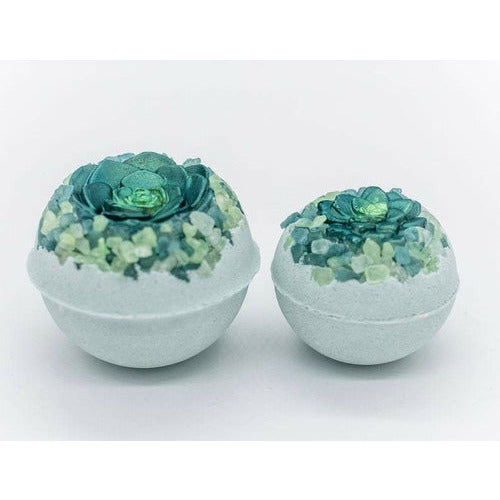 Artisan Vegan Green Succulent Bath Bomb + SOAP combo!