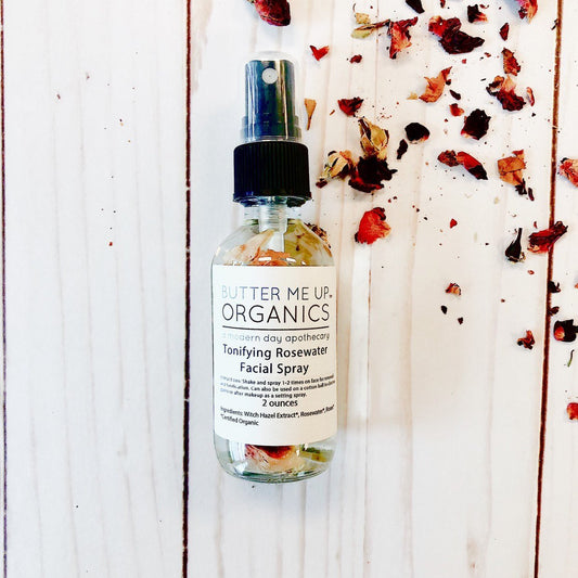 Organic Rosewater Spray and Facial Toner