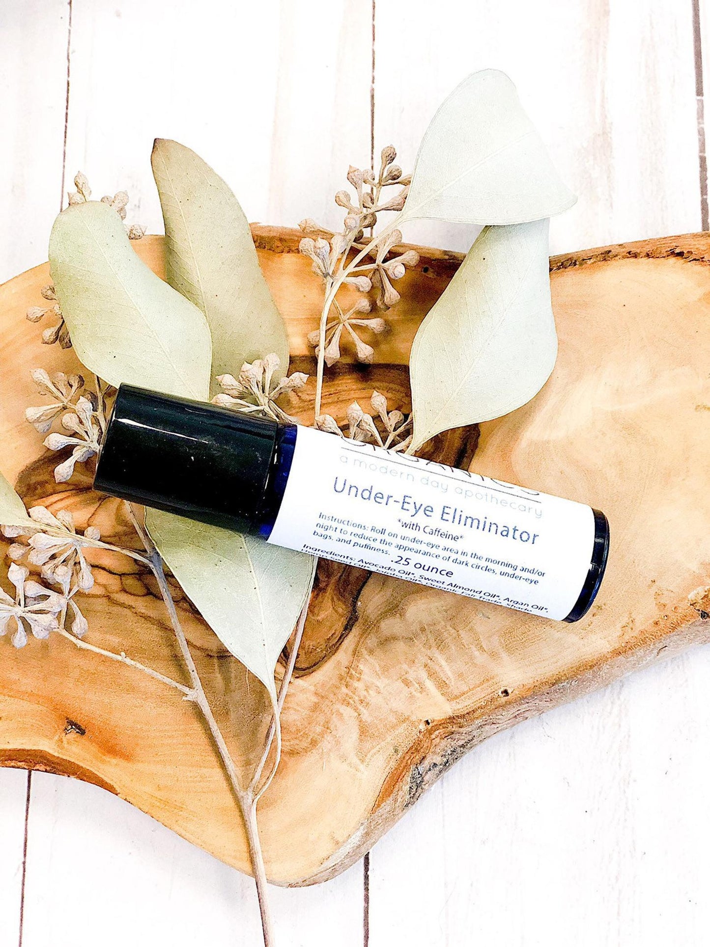 Organic Caffeinated Under Eye Serum + Dark Circle Reducer